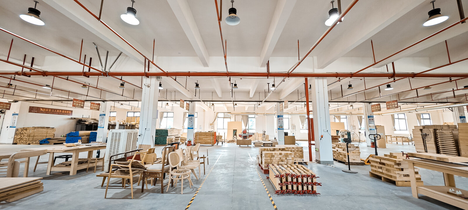 Furniture staging and quality check